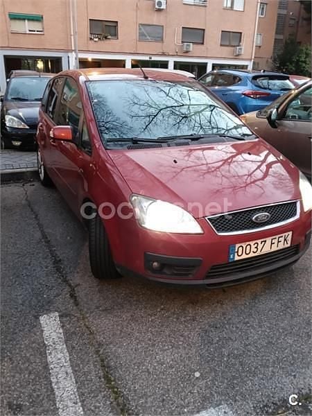 Usado Ford C-MAX Ghia 136 CV (100 kW) 2006 Rojo Monovolumen