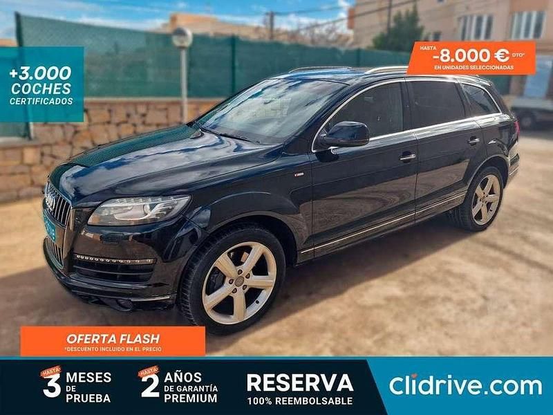 Negro Usado 2012 Audi Q7 Ambition SUV | 13.790 € (Super precio) - Imagen 1/3