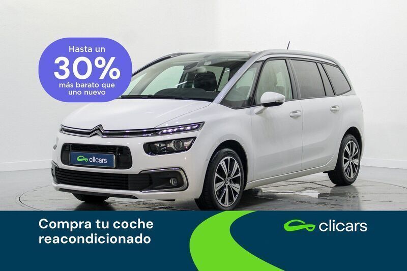 Blanco Usado 2017 Citroën Grand C4 Picasso Shine Monovolumen | 14.990 € (Precio justo) - Imagen 1/4
