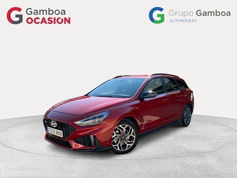 Rojo Usado 2024 Hyundai i30 N Line Familiar | 21.090 € (Precio justo) - Imagen 1/4