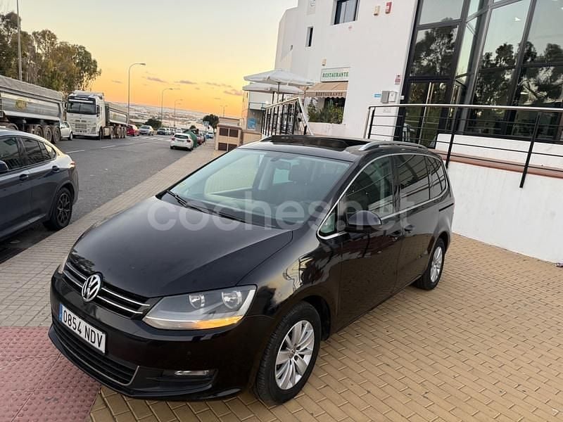 Usado VW Sharan Edition 140 CV (102 kW) 2010 Negro Monovolumen