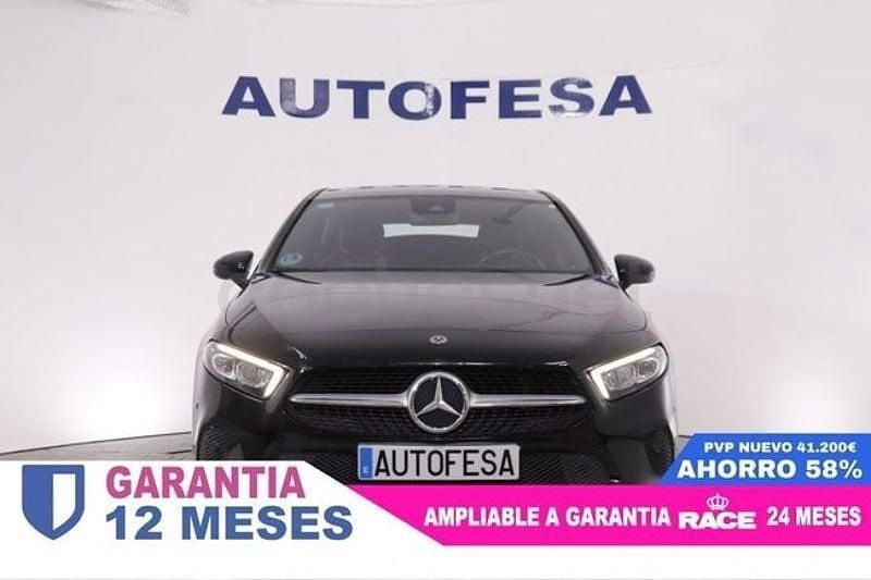 Usado Mercedes A180 109 CV (80 kW) 2018 Negro Berlina