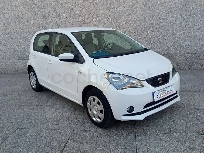 Usado Seat Mii Style 75 CV (55 kW) 2014 Blanco Utilitario