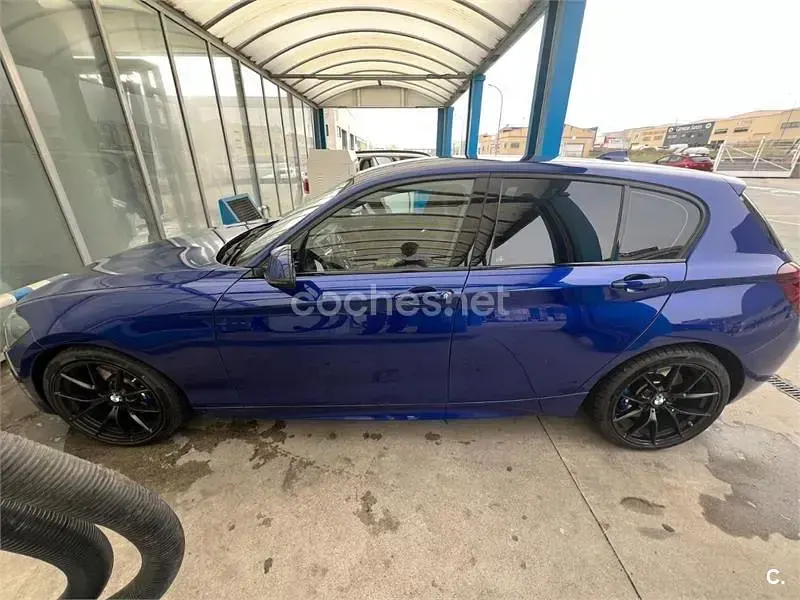 Usado BMW 120 184 CV (135 kW) 2013 Azul Utilitario