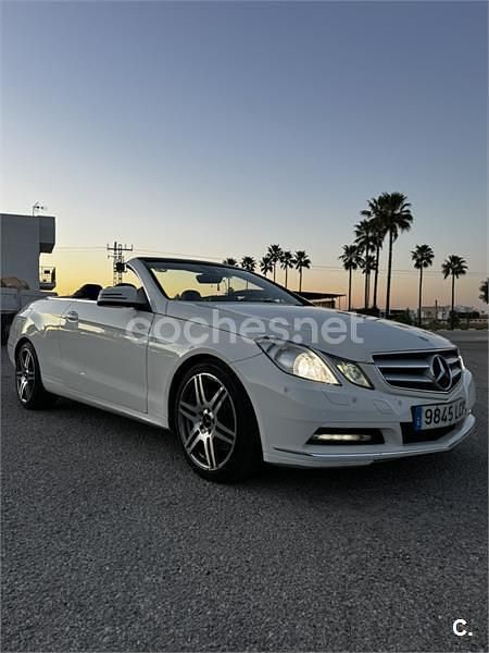 Usado Mercedes E350 Avantgarde 231 CV (169 kW) 2011 Blanco Descapotable