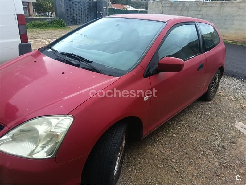 Rojo Usado 2003 Honda Civic ES Berlina | 800 € (Precio justo) - Imagen 1/4
