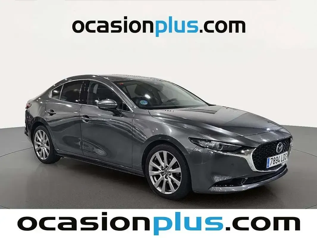Usado Mazda 3 122 CV (89 kW) 2019 Gris Berlina