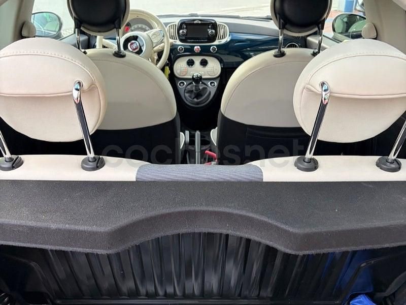 Usado Fiat 500 Lounge 85 CV (62 kW) 2019 Azul Berlina