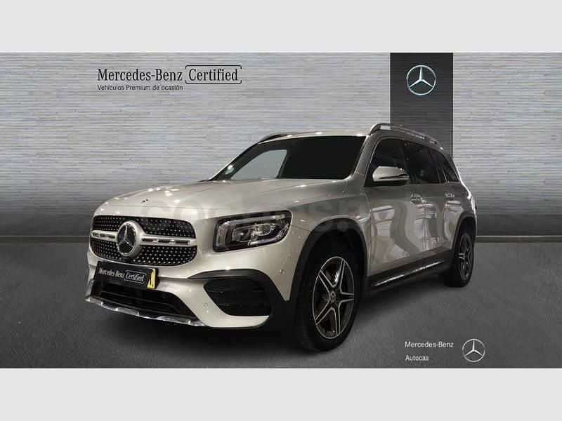 Usado Mercedes GLB200 150 CV (110 kW) 2022 Gris / plata SUV