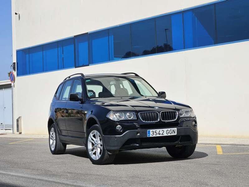 Negro Usado 2008 BMW X3 SUV | 8999 € (Precio justo) - Imagen 1/4