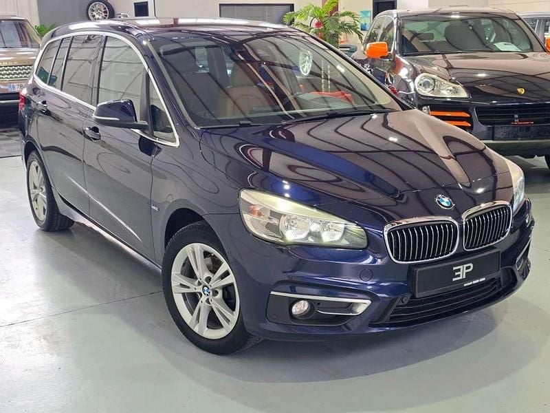 Usado BMW 218 Gran Tourer Luxury Line 150 CV (110 kW) 2016 Azul Monovolumen
