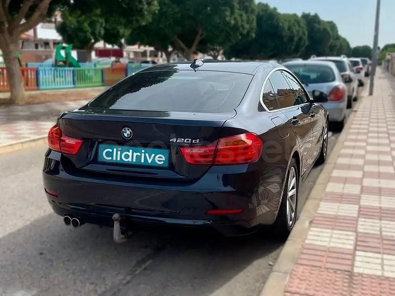 Usado BMW 420 190 CV (139 kW) 2017 Azul Coupe