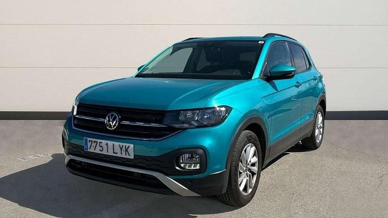 Usado VW T-Cross Advance 95 CV (69 kW) 2022 Verde SUV