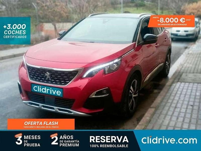 Usado Peugeot 3008 GT-line 131 CV (96 kW) 2018 Burdeos SUV