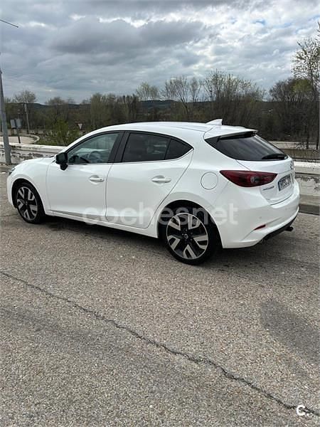 Usado Mazda 3 Style 150 CV (110 kW) 2017 Blanco Berlina