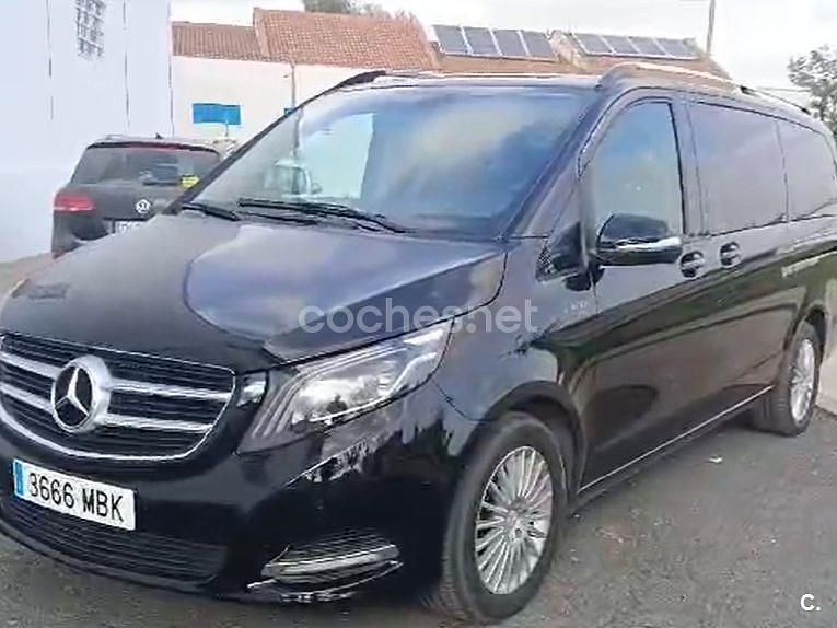Negro Usado 2015 Mercedes V250 Avantgarde Monovolumen | 29.950 € (Buen precio) - Imagen 1/4