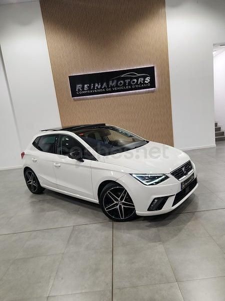Usado Seat Ibiza FR 115 CV (84 kW) 2018 Blanco Utilitario