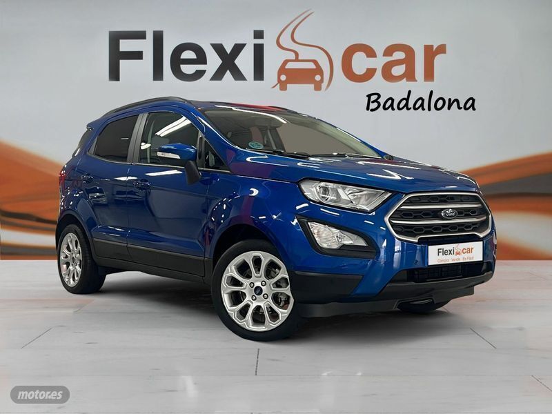 Usado Ford Ecosport Trend 100 CV (73 kW) 2019 Azul SUV