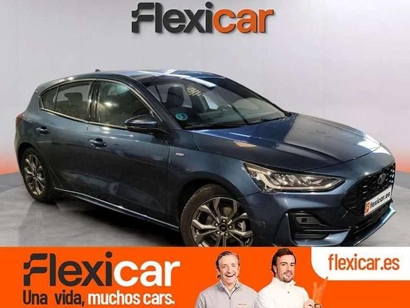 Azul Usado 2023 Ford Focus ST-Line Berlina | 16.470 € (Buen precio) - Imagen 1/4