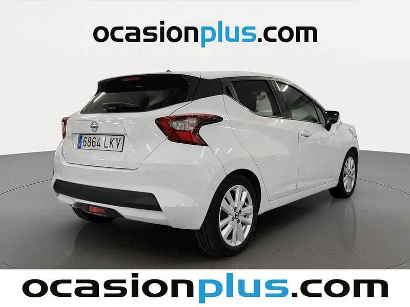 Usado Nissan Micra Acenta 100 CV (73 kW) 2020 Blanco Utilitario