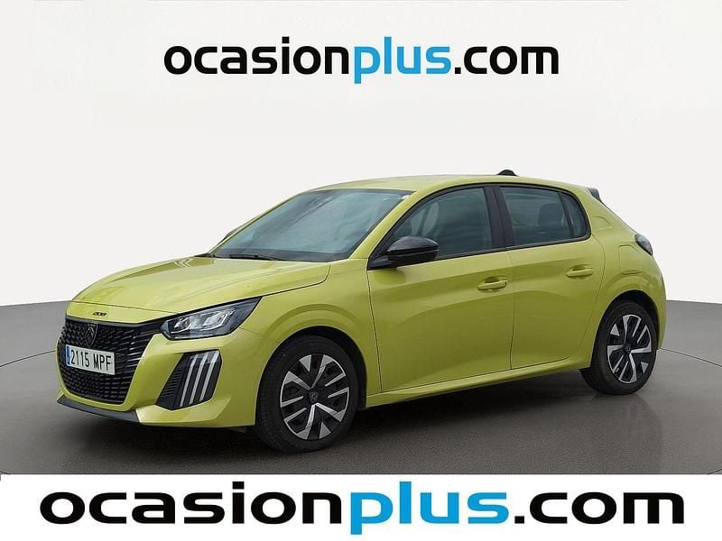 Amarillo Usado 2024 Peugeot 208 Active Utilitario | 12.628 € (Super precio) - Imagen 1/4