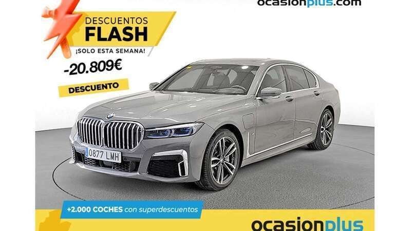Gris Usado 2019 BMW 745e Berlina | 52.091 € (Precio justo) - Imagen 1/4