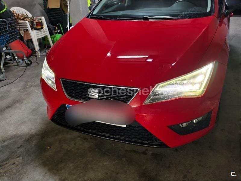 Rojo Usado 2016 Seat Leon CONNECT Berlina | 12.250 € (Precio justo) - Imagen 1/4