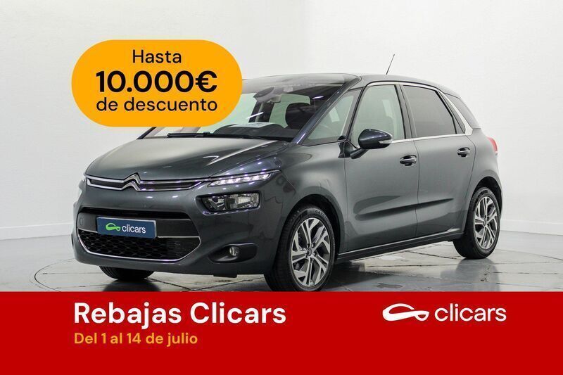 Gris Usado 2016 Citroën C4 Picasso Feel Monovolumen | 8990 € (Precio justo) - Imagen 1/4