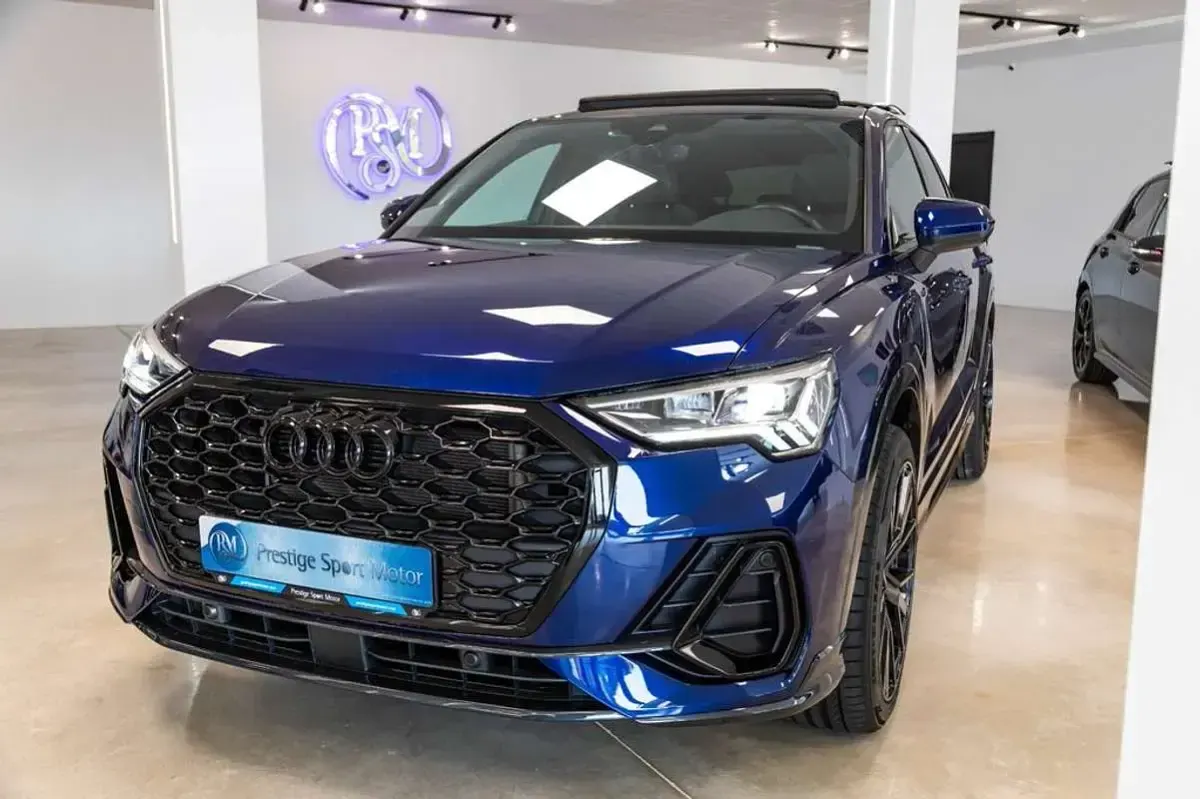 Usado Audi Q3 S-Line 245 CV (180 kW) 2022 Azul SUV