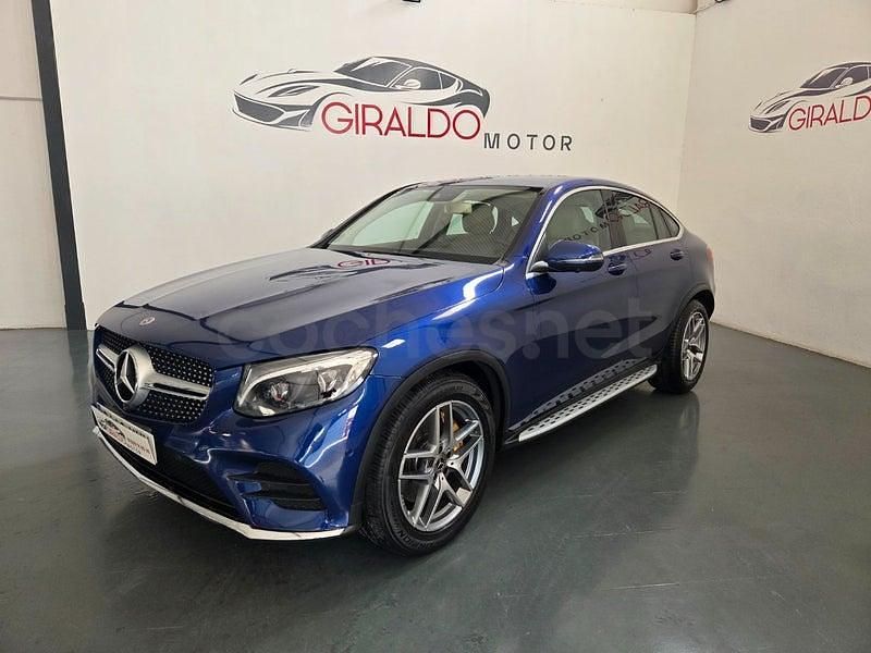 Azul Usado 2018 Mercedes GLC350 Coupe | 33.900 € (Precio justo) - Imagen 1/4