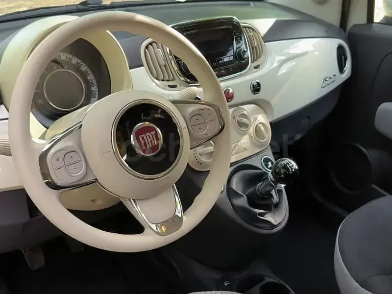 Usado Fiat 500 Lounge 69 CV (50 kW) 2017 Blanco Berlina