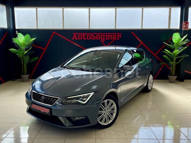 Gris / plata Usado 2017 Seat Leon XCELLENCE Berlina | 16.195 € (Precio justo) - Imagen 1/4