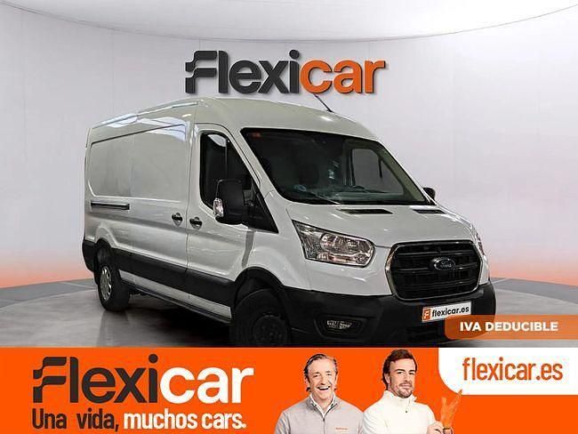 Blanco Usado 2021 Ford Transit Trend Familiar | 23.890 € (Precio justo) - Imagen 1/4