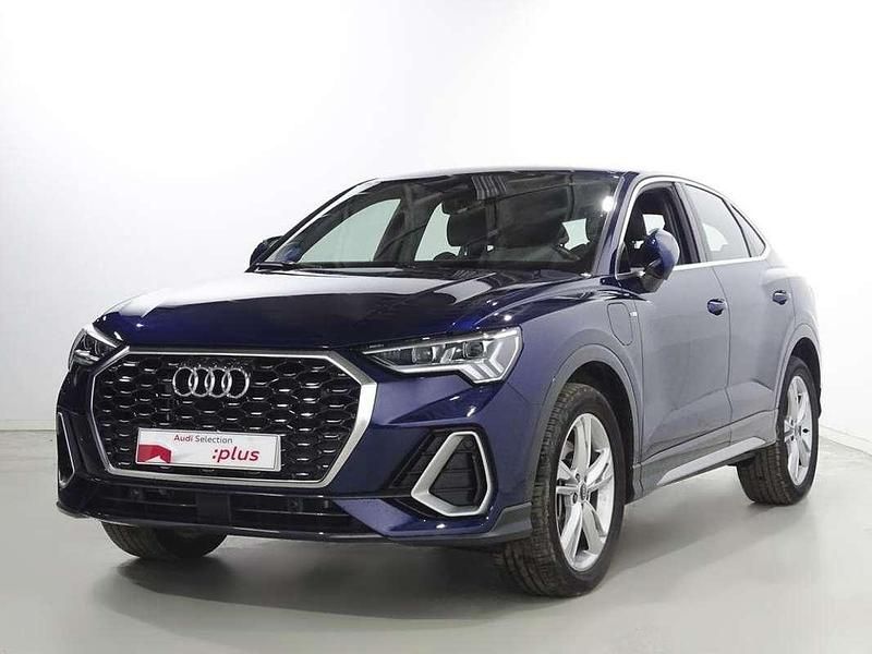 Azul Usado 2021 Audi Q3 Sportback S-Line SUV | 38.300 € (Un poco caro) - Imagen 1/4