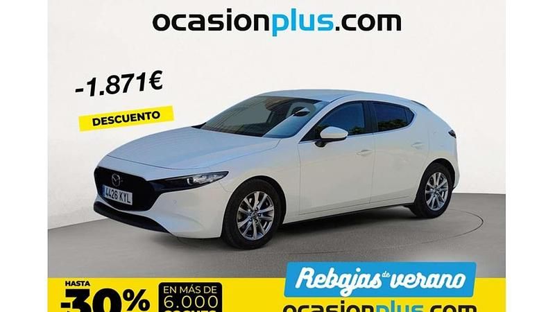 Blanco Usado 2019 Mazda 3 Utilitario | 18.719 € (Precio justo) - Imagen 1/4