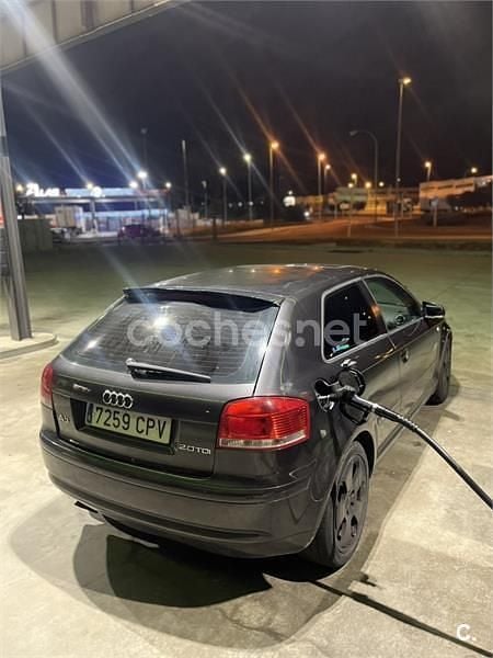 Usado Audi A3 Ambiente 140 CV (102 kW) 2003 Negro Utilitario