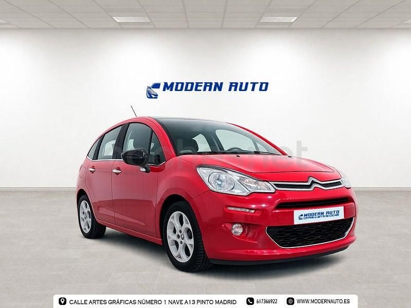 Usado Citroën C3 Live 82 CV (60 kW) 2016 Rojo Berlina