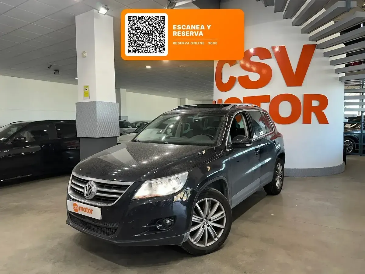 Używany VW Tiguan Sport 140 KM (102 kW) 2008 Czarny SUV