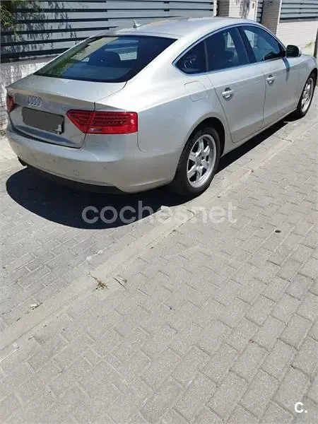 Usado Audi A5 Sportback Advanced 190 CV (139 kW) 2015 Gris / plata Utilitario
