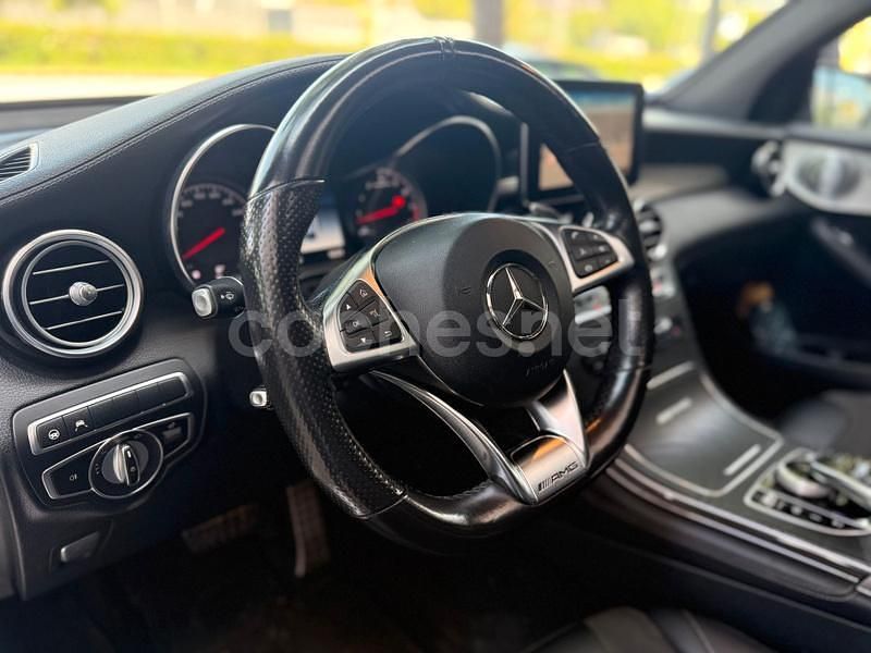 Usado Mercedes GLC63 AMG 476 CV (350 kW) 2018 Gris / plata Coupe