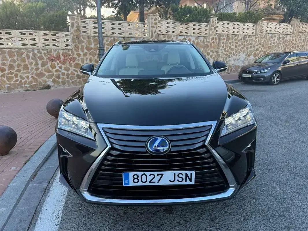 Usado Lexus RX450h Executive Line 313 CV (230 kW) 2017 Negro SUV