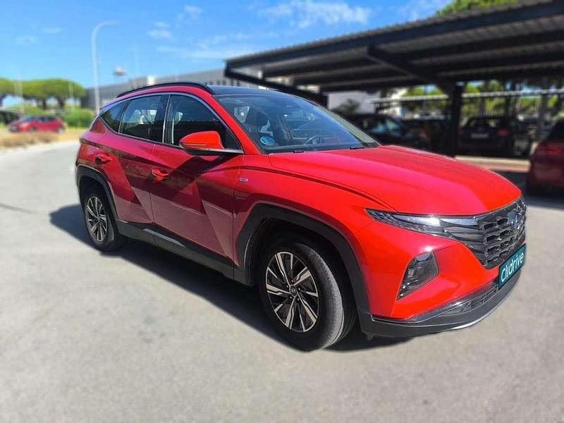 Usado Hyundai Tucson N Line 136 CV (100 kW) 2022 Rojo SUV