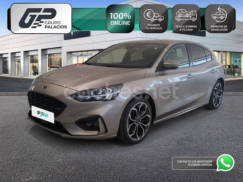 Usado Ford Focus ST-Line 125 CV (91 kW) 2019 Gris Berlina