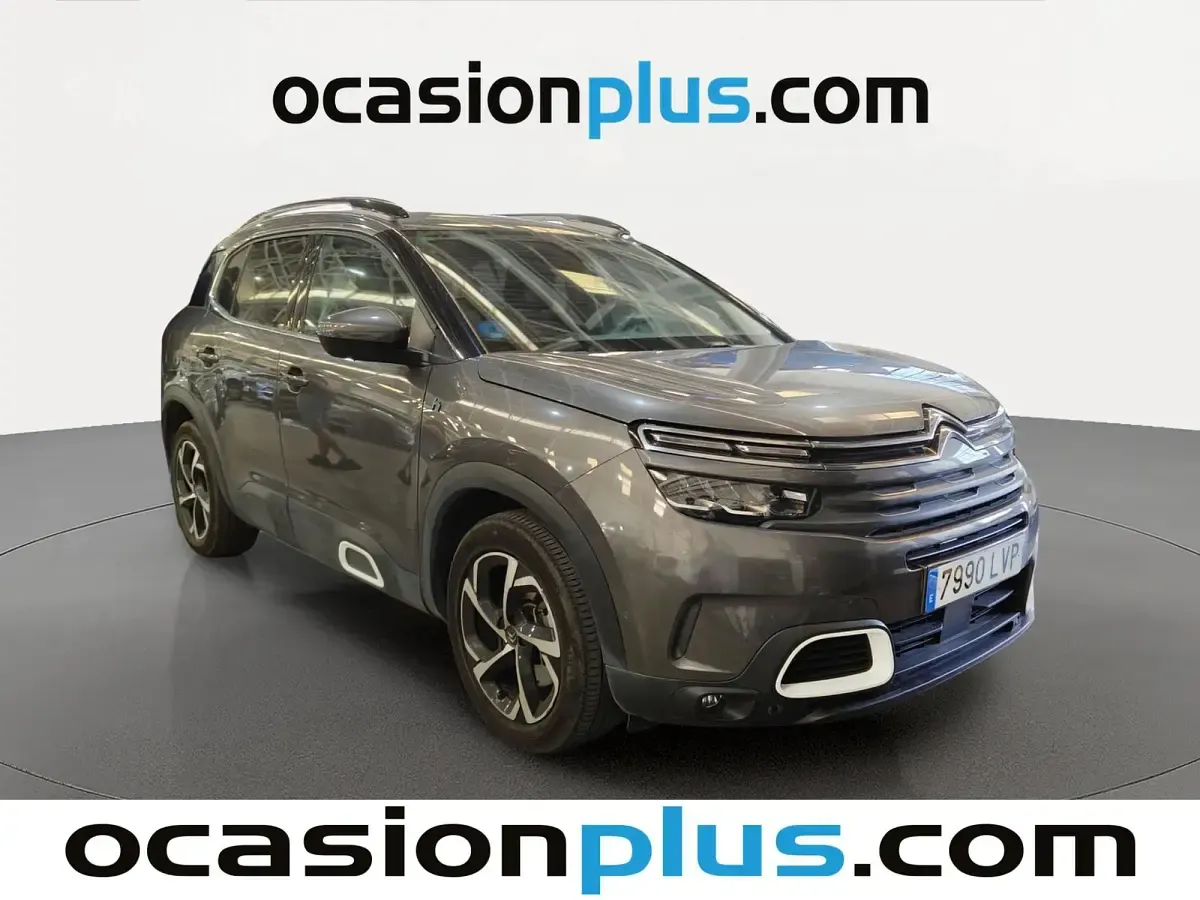 Usado Citroën C5 Aircross Feel 226 CV (166 kW) 2021 Gris oscuro SUV