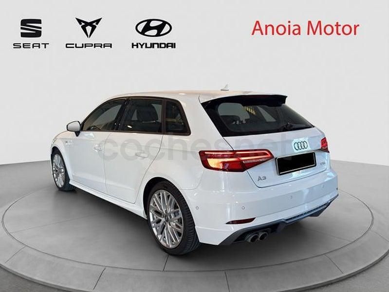 Usado Audi A3 S-Line 150 CV (110 kW) 2018 Blanco Berlina
