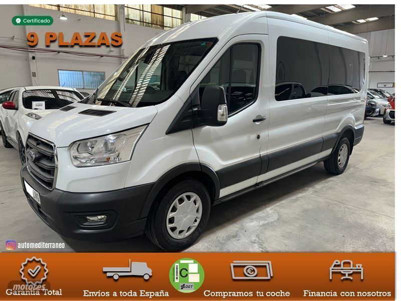 Blanco Usado 2022 Ford Transit Familiar | 28.925 € (Caro) - Imagen 1/4