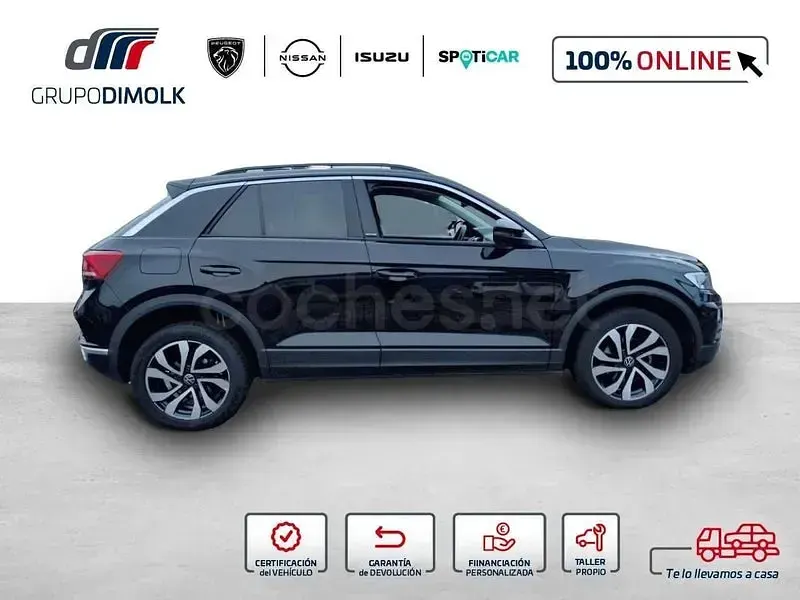 Usado VW T-Roc Advance 110 CV (80 kW) 2021 Negro SUV