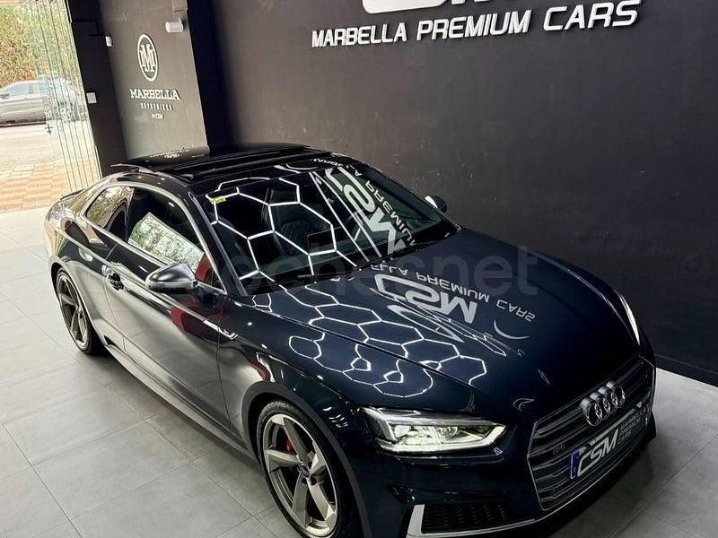 Usado Audi A5 S-Line 354 CV (260 kW) 2017 Gris / plata Coupe