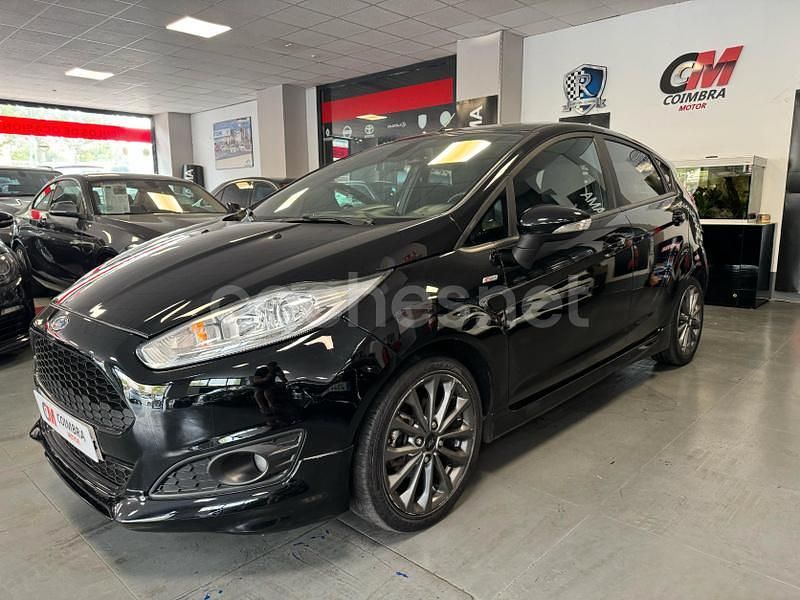 Negro Usado 2017 Ford Fiesta ST-Line Utilitario | 9990 € (Precio justo) - Imagen 1/4