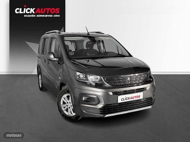 Usado Peugeot Rifter Allure 100 CV (73 kW) 2021 Gris Monovolumen
